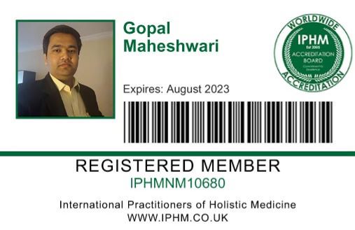 Gopal Maheshwari_Best Past Life Regression Therapist certified by IPHM,UK